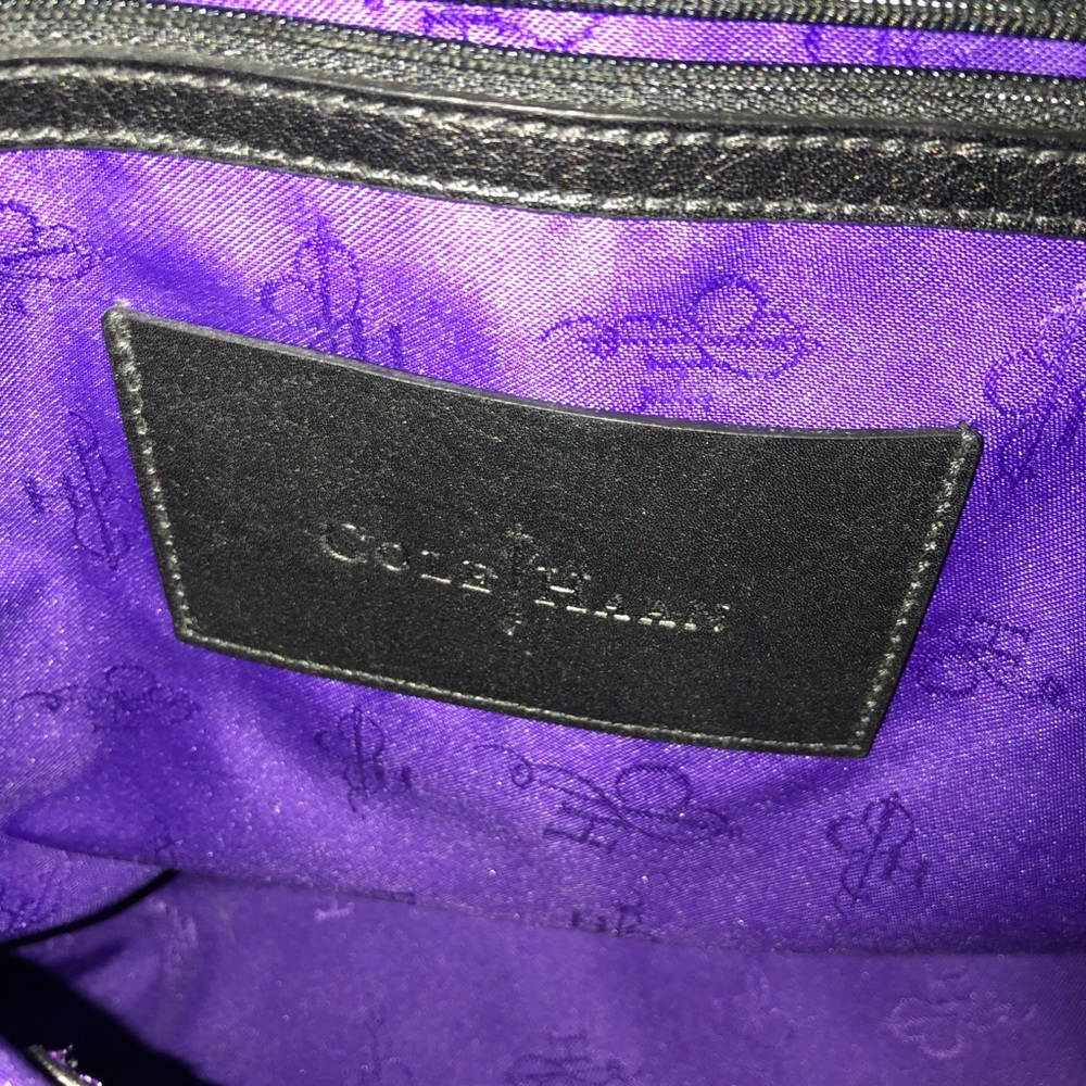 Cole Haan Black Leather Bag - Picture 8 of 12